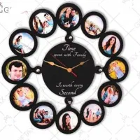 ساعت دیواری با هر عکسی که بخواهید