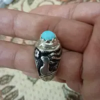 انگشتر نقره فیروزه نیشابور پاک 37گرم|جواهرات|گلستان (تهران), |دیوار