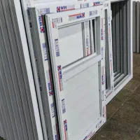 درب وپنجره پی وی سی (pvc) عمده و تکی|مصالح و تجهیزات ساختمان|بهارستان, |دیوار