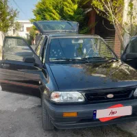 پراید هاچبک بی رنگ شاسی ها سالم ماشین بدون پوسیدگی