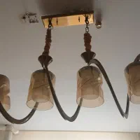 لوستر فنری ۴ شعله