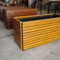 فلاور باکس/فلاور باکس چوبی/ فلاور باکس روف گاردن