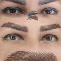 سلام . نیازمند چند مدل .که ابروی تتو دار  دارن