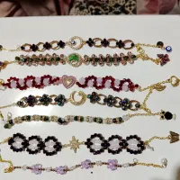 دستبند دست ساز.70هزار..و گردنبند عمده و تک فروش