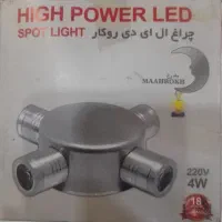 چراغ ال ای دی 4وات روکار مدل دکوراتیو گرد