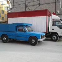 باربری حجت بارحمل اثاث منزل خاور،نیسان،کارگر خالی