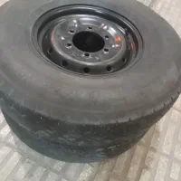 لاستیک و رینگ نیسان 80%|قطعات یدکی و لوازم جانبی|یزد, |دیوار