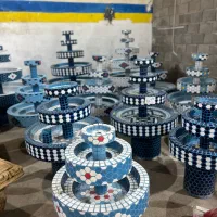 آبنما فواره نگین جنوب مقاوم شیک کاشیکاری مجسمه دار|مصالح و تجهیزات ساختمان|بهبهان, |دیوار