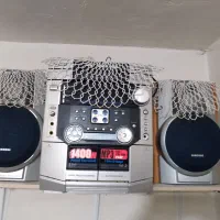 ضبط سامسونگ دو بانده قدیمی ۱۴۰۰ وات|سیستم صوتی خانگی|رشت, یخسازی|دیوار