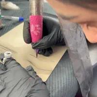 فیبروز آموزش آرایش دائم صورت اجرا فیبروز شید و ...