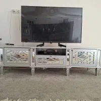 ست کامل میز تی‌وی جاکفشی آینه کنسول وجلو مبلی
