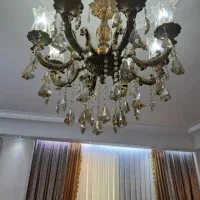 لوستر هشت شاخه برنز|لوستر و چراغ آویز|تهران, جنت‌آباد مرکزی|دیوار
