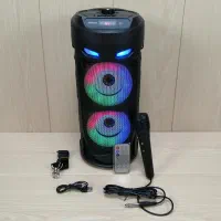 اسپیکر شارژی بلوتوثی40سانتی بیس دار خردکن قابلمه|سیستم صوتی خانگی|قم, سید معصوم|دیوار