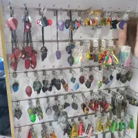 جاکلیدی های وارداتی فلزی پلاستیکی آویز گردن بند