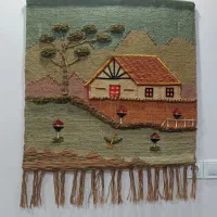 تابلوفرش سنتی و قدیمی کار دست