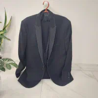 کت جلیقه و شلوار مشکی در حد نو|لباس|رشت, بلوار گیلان|دیوار