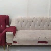 مبل هشت نفره|مبلمان خانگی و میز عسلی|شاهین‌شهر, عطار|دیوار