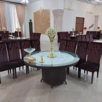 صندلی دست دوم مکث قهوه ای فلزی تالارورستوران