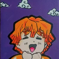 فروش تابلو دیواری نقاشی با طرح زنیتسو ( انیمه )