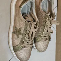 کفش طلایی گتونی کالژ زنانه سایز ۳۹ / ۴۰