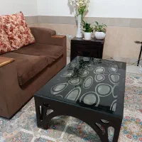مبل ۷ نفره سالم  همراه با میز|مبلمان خانگی و میز عسلی|شاهین‌شهر, خانه کارگر|دیوار