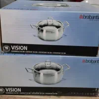 ۲ عدد قابلمه استیل نو برابانتیا