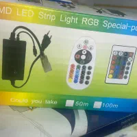 ریسه rgb رنگی|ریسه و چراغ تزئینی|کرج, برغان|دیوار