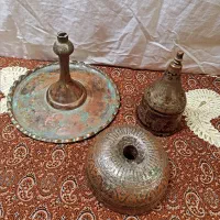 پی سوز صفوی قلم کمیاب مسی قدیمی عتیقه