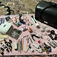 وسایل کاشت ناخن|آرایشی، بهداشتی، درمانی|کرمان, |دیوار