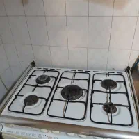 گاز فردار ۵شعله آردل رنگ سفید