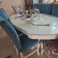 مبلمان ۷ نفره با میزناهارخوری|مبلمان خانگی و میز عسلی|تهران, گیشا|دیوار