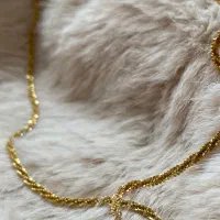 زنجیر طرح طلا رنگ ثابت|بدلیجات|تهران, بهجت‌آباد|دیوار