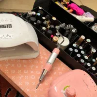 لوازم کامل کاشت ناخن