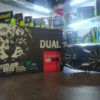 کارت گرافیک Rx 580 Asus dual 8G غیرماینی