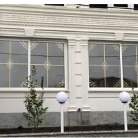 پنجره upvcنرده شیشه ای شیشه دوجداره با دستگاه