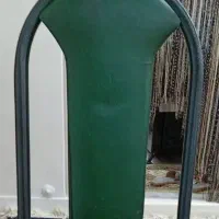 صندلی فلزی/سالم/سبز