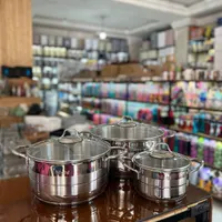 سرویس قابلمه استیل نیچی nichi|ظروف پخت‌وپز|تهران, افسریه|دیوار