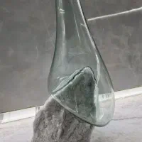 گلدان پایه سنگی