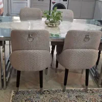 میز ناهارخوری استیل