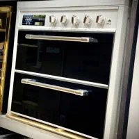 اجاق گاز طرح فر پنج شعله قیمت طلایی