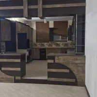 کابینت بدنه فلزی با درب MDF در حد نو