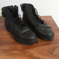 نیم بوت چرم ترک