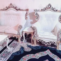 مبل هفت نفره با جلو مبلی