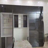 کمد دیواری.تخت کمجا.تخت تاشو.میزتحریر. تخت تکنفره|جاکفشی، کمد، دراور|تهران, تهرانسر شرقی|دیوار