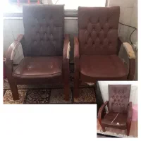 سه عدد صندلی اداری انتظار