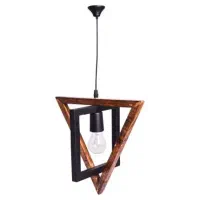 لوستر / لوستر چوبی / کافه / رستوران / دکوراسیون|لوستر و چراغ آویز|اصفهان, رزمندگان|دیوار