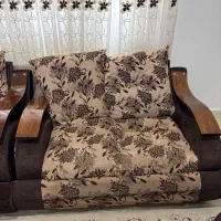 مبل کار کرده با میزجلو مبلی و ۴عسلی