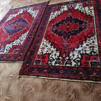 یک جفت فرش دست بافت قدیمی|فرش|تاکستان, |دیوار
