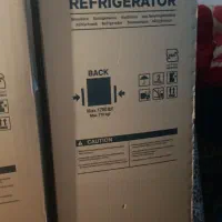 یخچال دو قلو سفید چرمی بلانتون|یخچال و فریزر|نقده, |دیوار