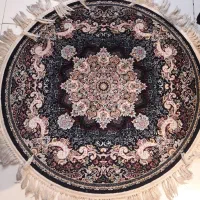 فرش گرد هزارشانه یک در یک